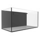 108 Gallon External Overflow Rimless Tank w/ White Stand (Full Package) - Fiji Cube