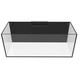 142 Gallon External Overflow Rimless Tank w/ White Stand (Full Package) - Fiji Cube