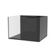 32 Gallon Internal Middle Overflow Rimless Tank w/ White Stand (Full Package)- Fiji Cube