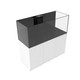 142 Gallon Internal Middle Rimless Tank w/ White Stand (Full Package) - Fiji Cube