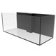 142 Gallon Internal Middle Rimless Tank w/ Black Stand (Full Package) - Fiji Cube