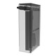142 Gallon Internal Middle Rimless Tank w/ Black Stand (Full Package) - Fiji Cube