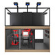 REEF-FRAME MAX 500 - 136 Gallon Oak Euro-Braced Aquarium - Red Sea
