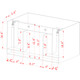 (OPEN BOX) 20 Gallon AIO Long Nuvo Fusion Aquarium Desktop (0315-P) - Innovative Marine