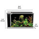 Spec V 5 Gallon Freshwater Aquarium Kit (20.5" x 11.6" x 7.5") White - Fluval