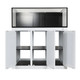 INT 150 Lagoon Aquarium w/ APS Stand - White (Made to Order) - Innovative Marine