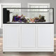 INT 200 Peninsula Aquarium w/ APS Stand - White (Made to Order) - Innovative Marine
