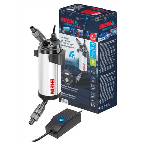 EHEIM reeflex UV 500 フィルター reeflexUV+e 500 WIFI UV Sterilizer (9 Watt) - Eheim
