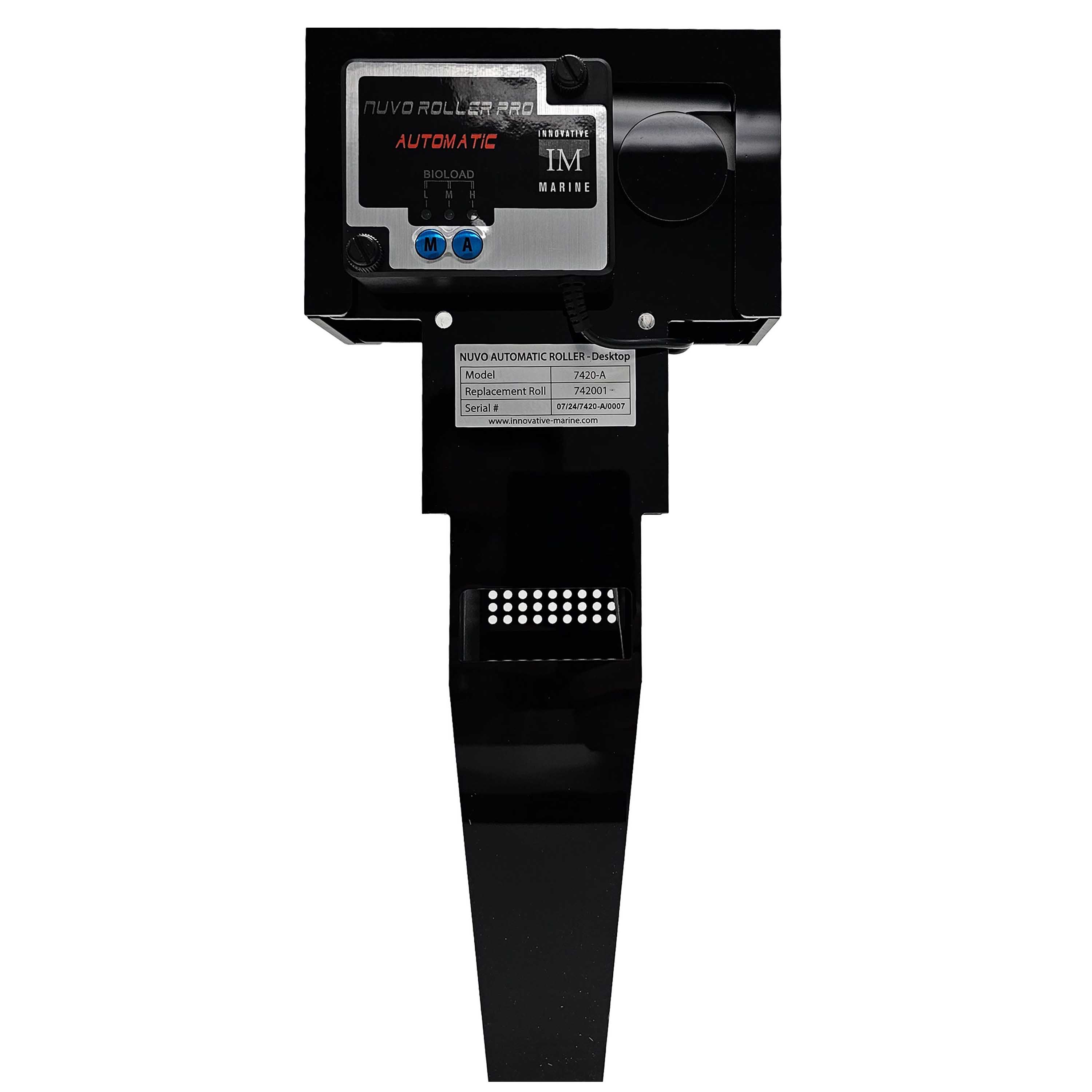 MARK&LONA MLF-3D-FN02 FREE チャコール NUVO Roller PRO Automated Fleece AIO Filter (Desktop) - Innovative