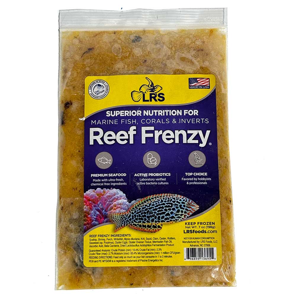 LRS Reef Frenzy (7 oz Pack) - Superior Nutrition All-in-One Frozen