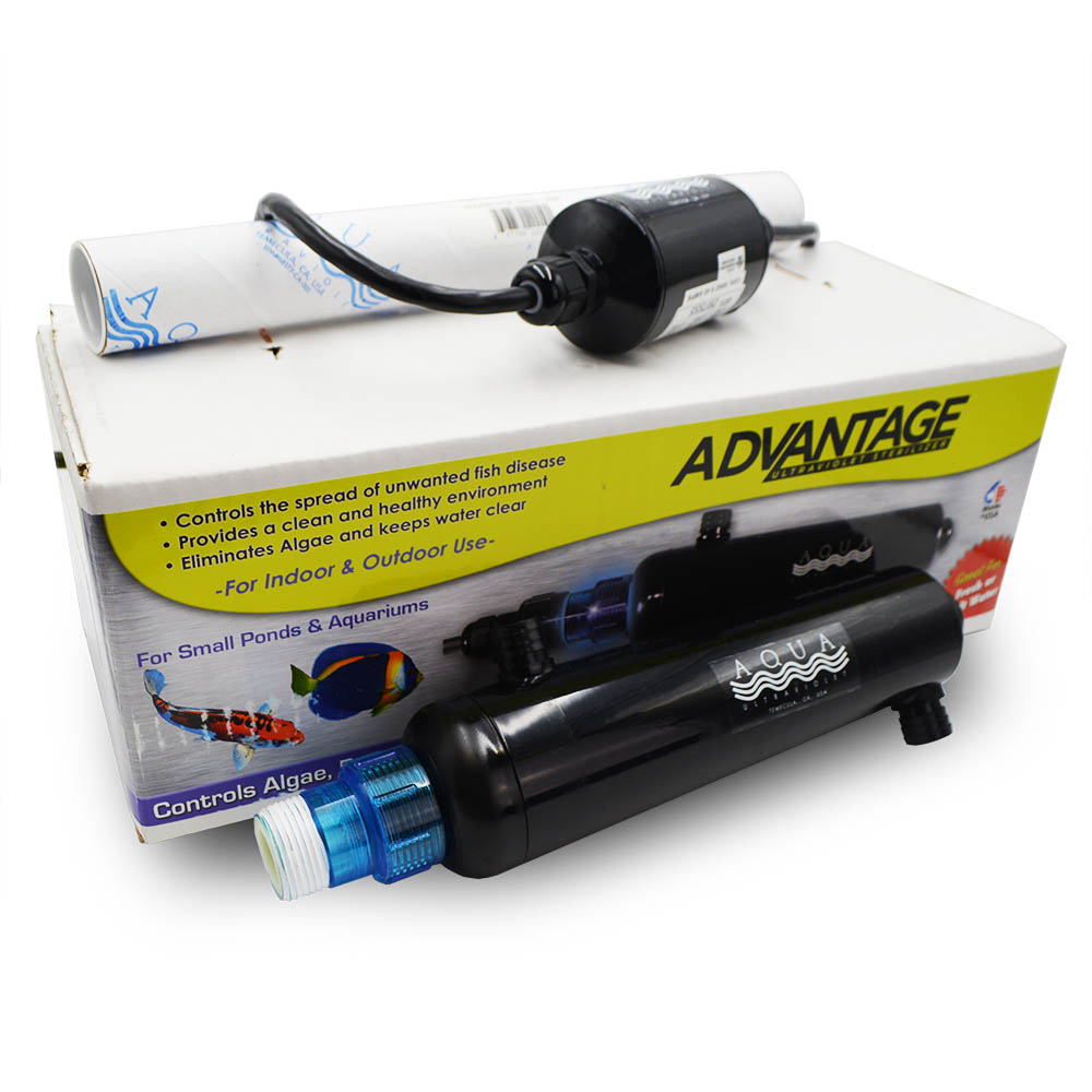 Aqua UV 8W Advantage 2000 HOB Sterilisateur UV – Aquarium