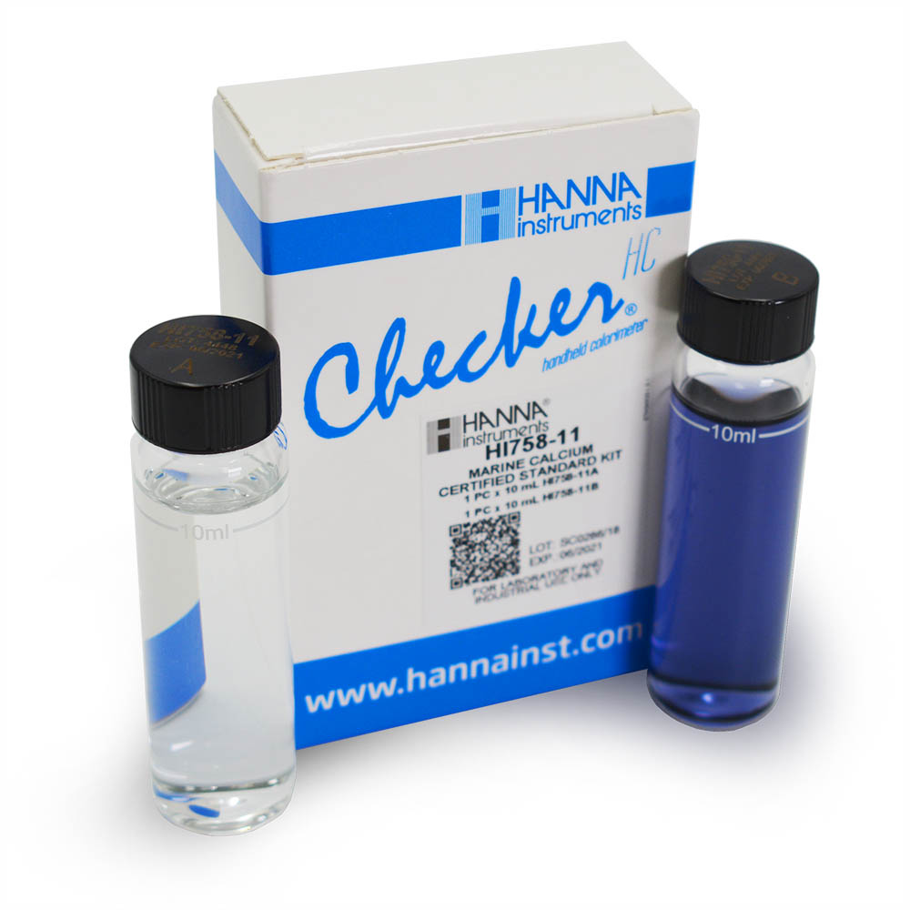 HI758-11 Marine Calcium Checker® HC Calibration Check Set - Hanna