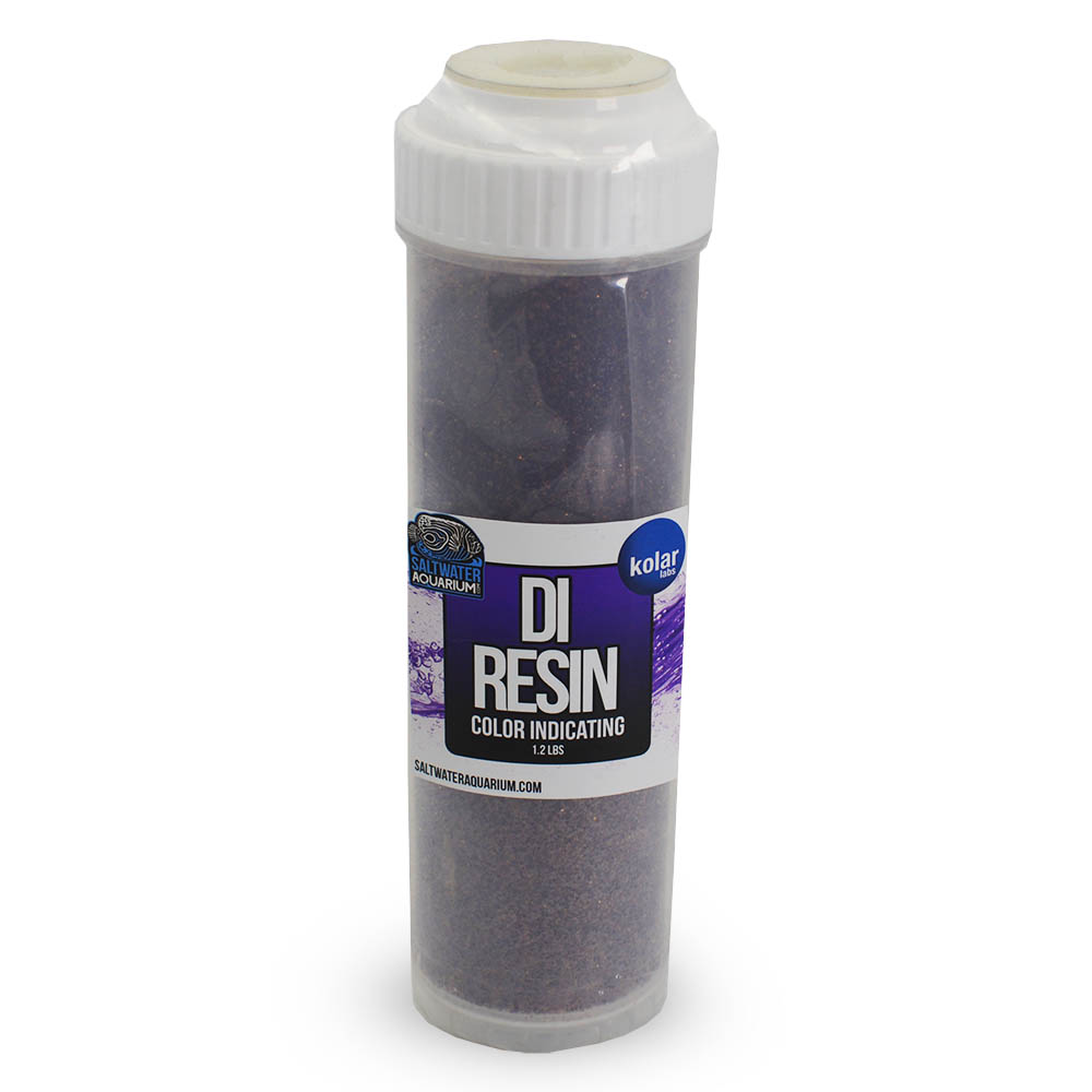Bulk Reef Supply | One Cartridge Refill (1.25 lbs.) Pro Series Mixed Bed Deionization Resin Purple Cation (Color Changing) - Part 3