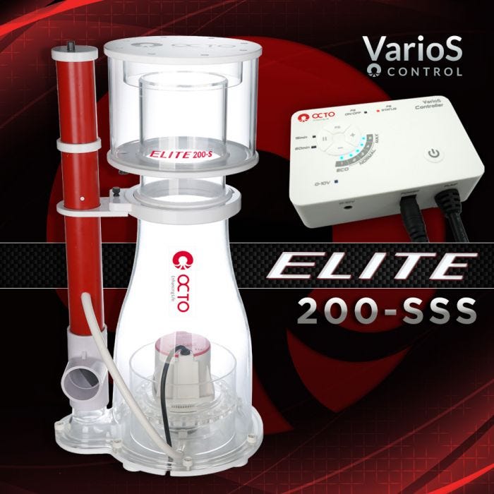 beast the review: skimmer 200-S Elite Octo プロテインスキマー 200-S Elite 【美品】OCTO for liters 1000 海水魚用品