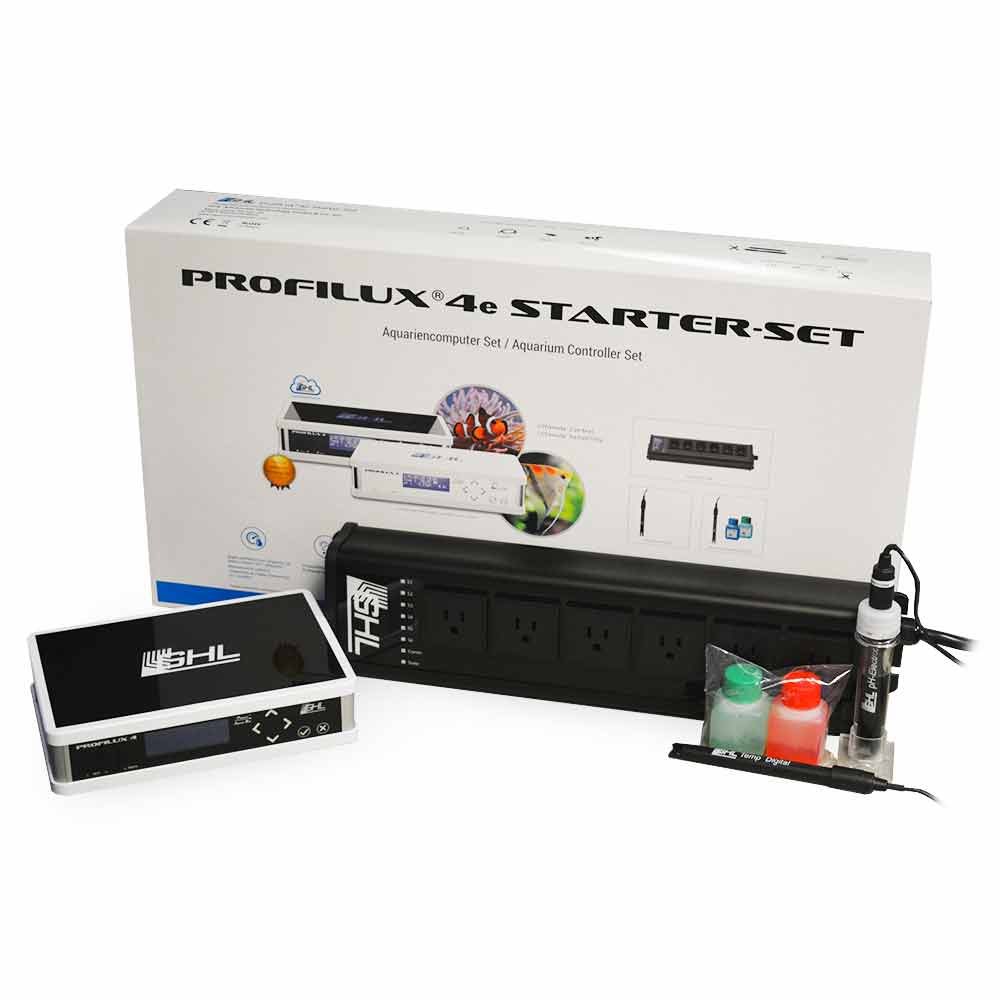 ProfiLux 4e Starter Set Aquarium Controller - Black - GHL