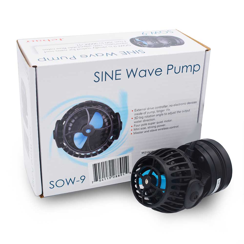 SOW-9 Aquarium Wavemaker w/ Controller (185-2377 gph) - Jebao