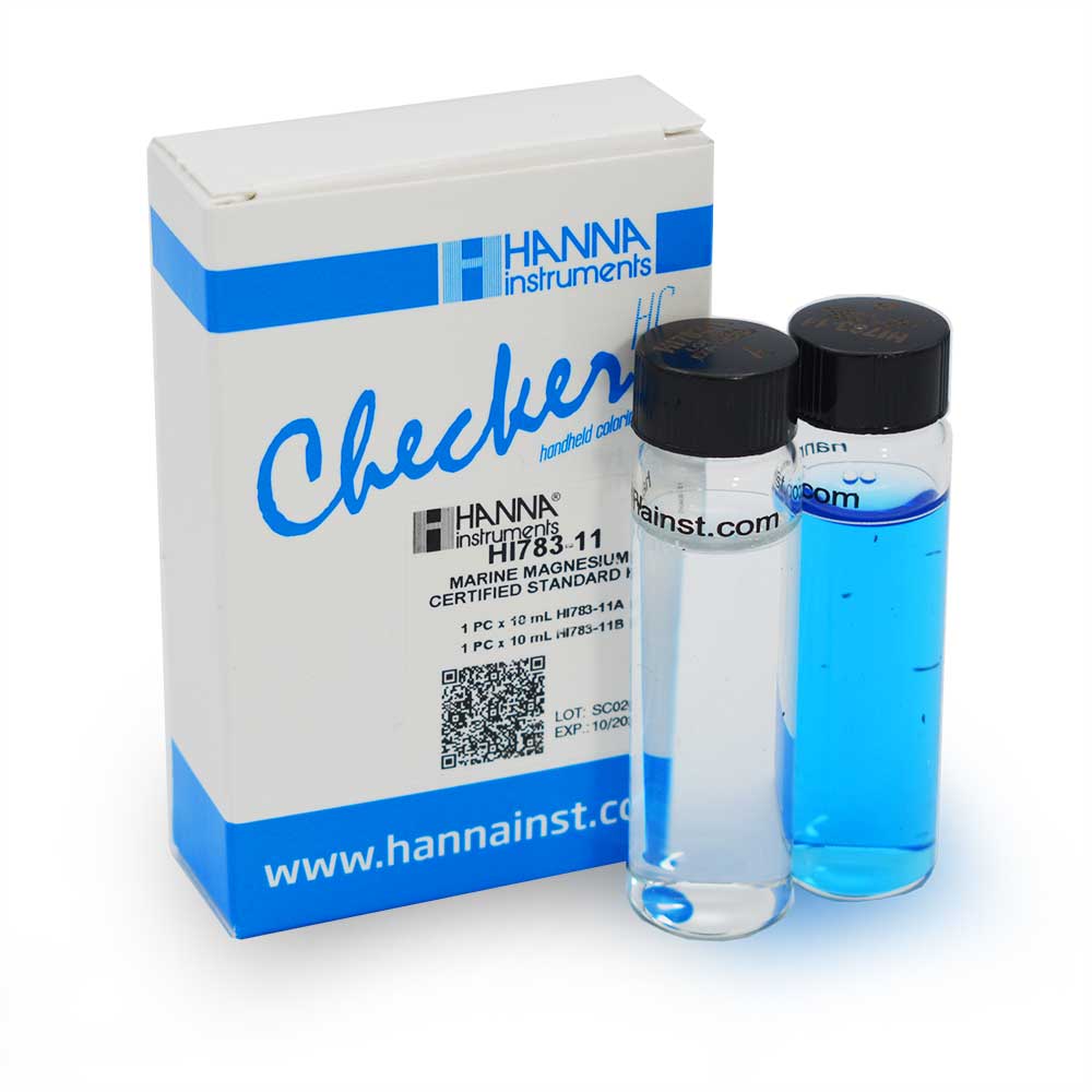 HI783-11) Marine Magnesium Certified Calibration Standard Kit