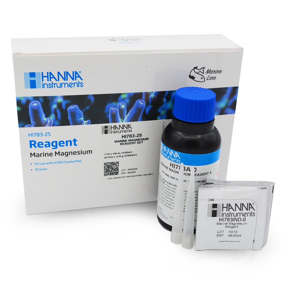 HI783-25) Marine Magnesium Reagents - 25 Tests - Hanna Instruments