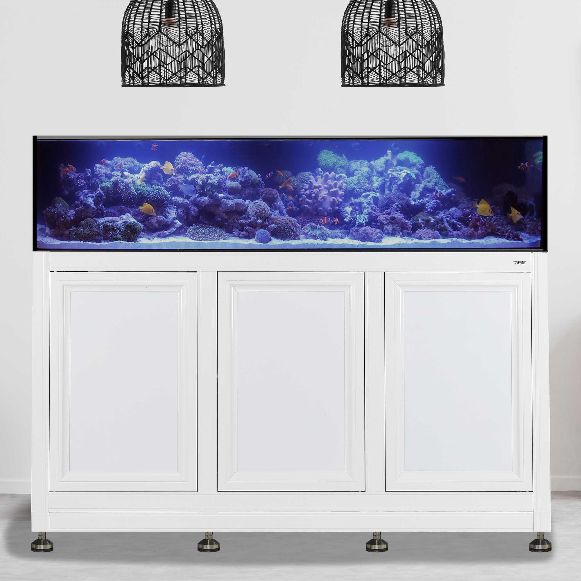 SR Pro 2 | 120 AIO Aquarium w/ APS Stand - White (Made To Order