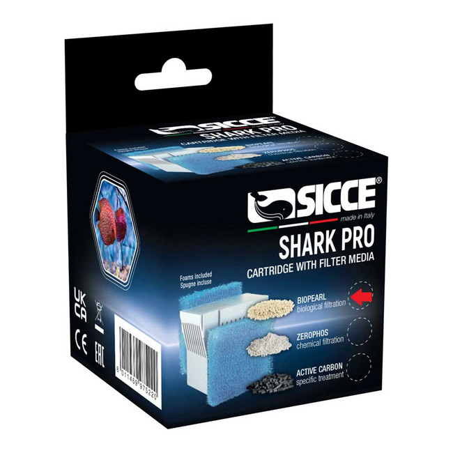SHARK PRO Biopearl Media Cartridge  - Sicce