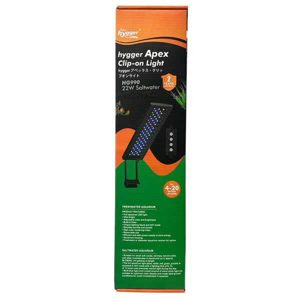 Apex Clip-on Light 22 Watt Saltwater (HG990) - Hygger