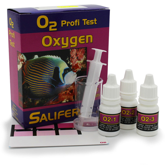 O2 Set Test And How Oxygen (O2) Ultra Test Kit - Salifert - SaltwaterAquarium.com