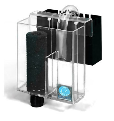 glass aquarium overflow