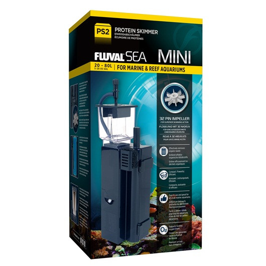 Fluval Sea PS2 Mini Protein Skimmer (up to 20 Gallons) - Fluval 