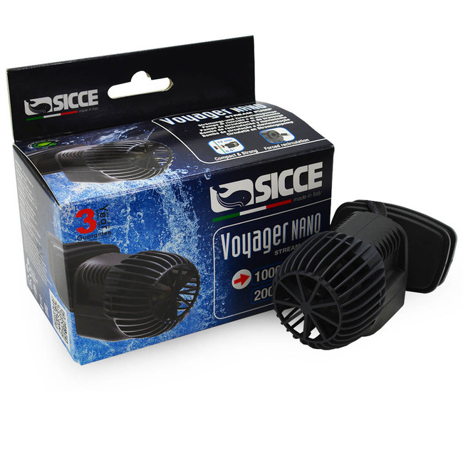 NANO ACQUA 3点セット Voyager Nano 1000 (270 gph) - Sicce - SaltwaterAquarium.com