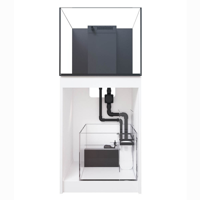 Reefer 350 91 Gallon Black All In One Aquarium V3 Sump Red Sea Saltwateraquarium Com