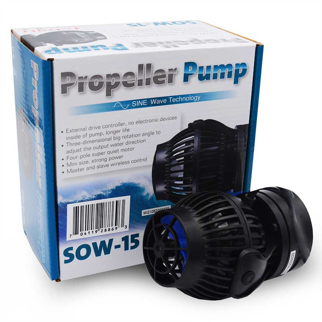 水流ポンプ 15000H/Ⅼ Jebao SOW-15 DCポンプ 水中ポンプ Amazon.com : Jebao SOW Wave Maker Flow Pump with Controller
