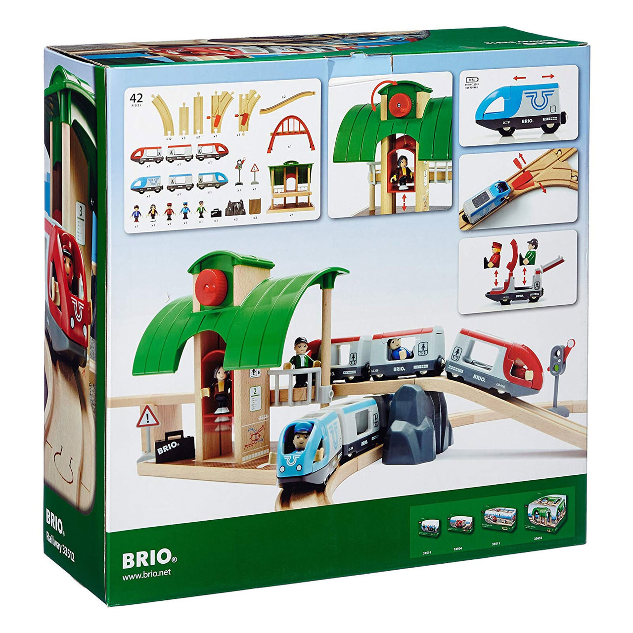 brio 33512 travel switching train set