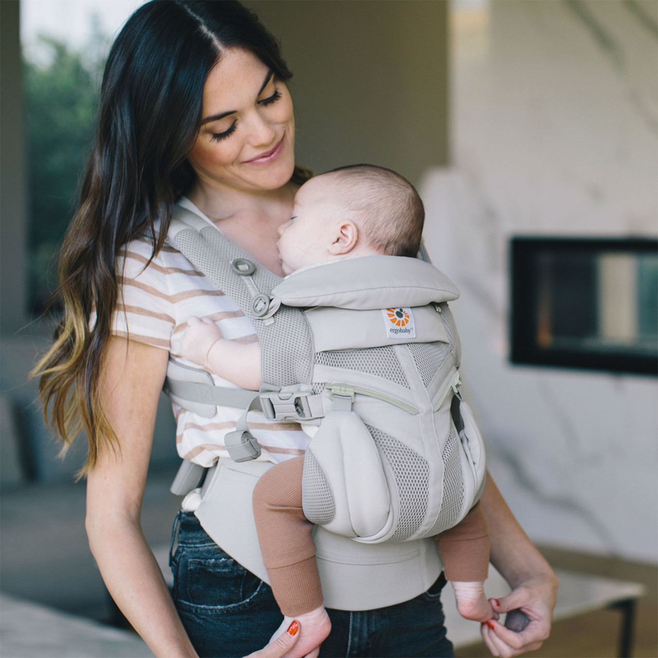 Buy Ergobaby Omni 360 Cool Air Mesh Baby Carrier Pearl Grey | Save Now