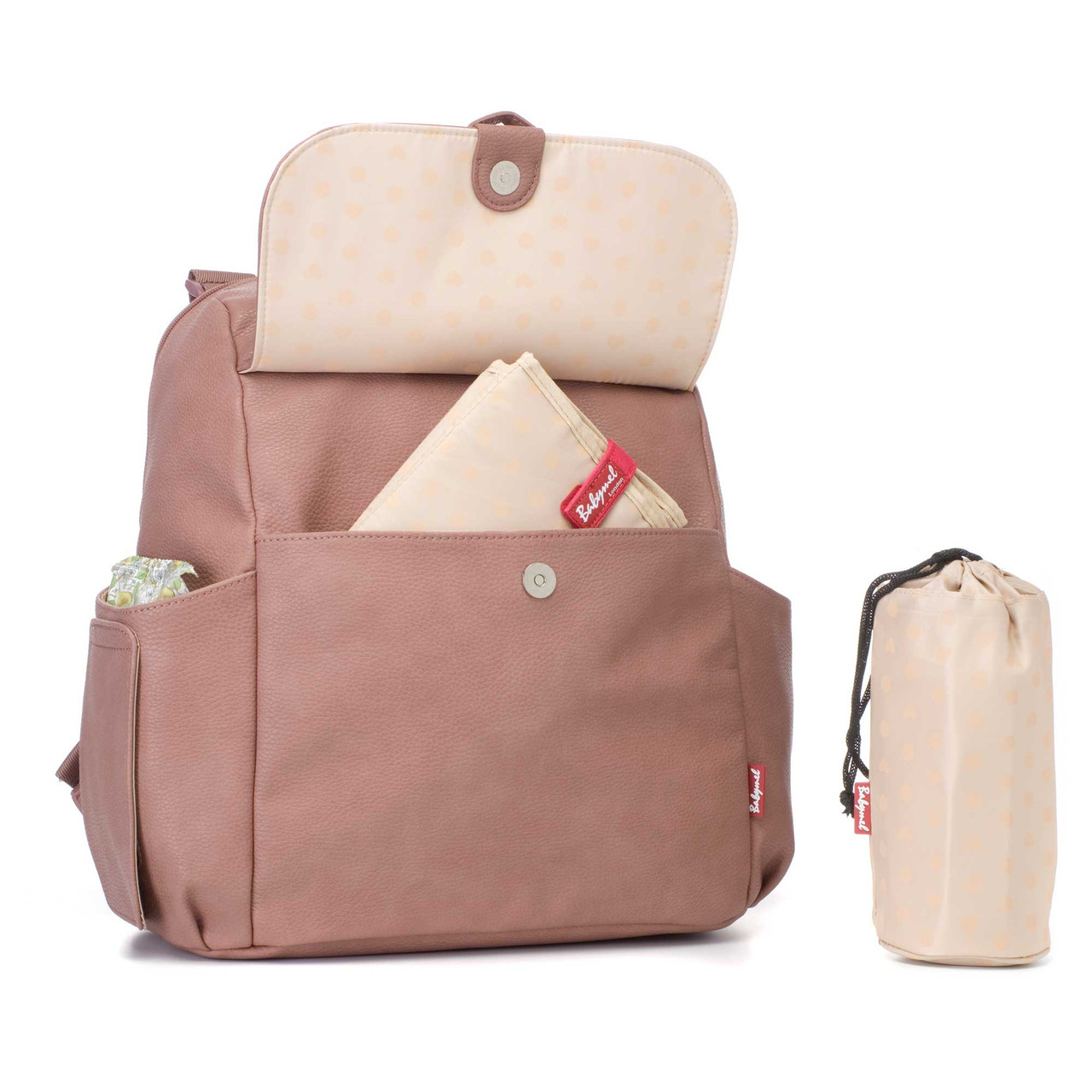Babymel Robyn Convertible Nappy Backpack Dusty Pink. Buy Baby Bags Online