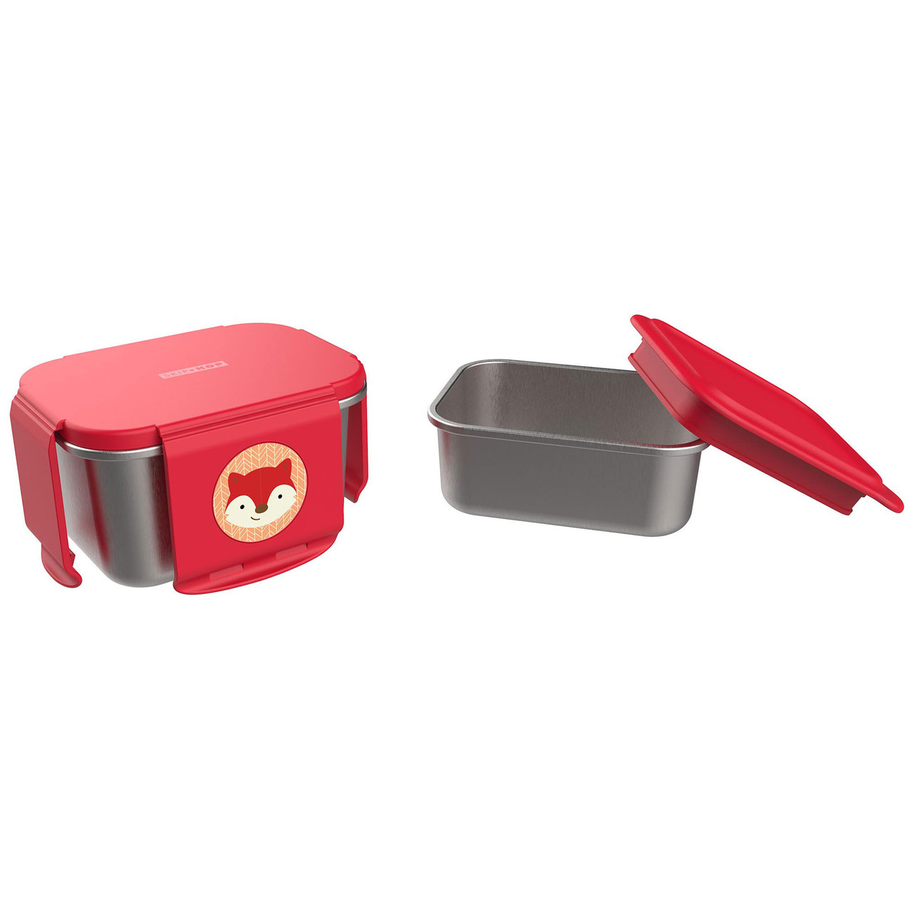Skip Hop Stainless Steel Lunch Kit Fox Shop Kids Mealtime Snack Box
