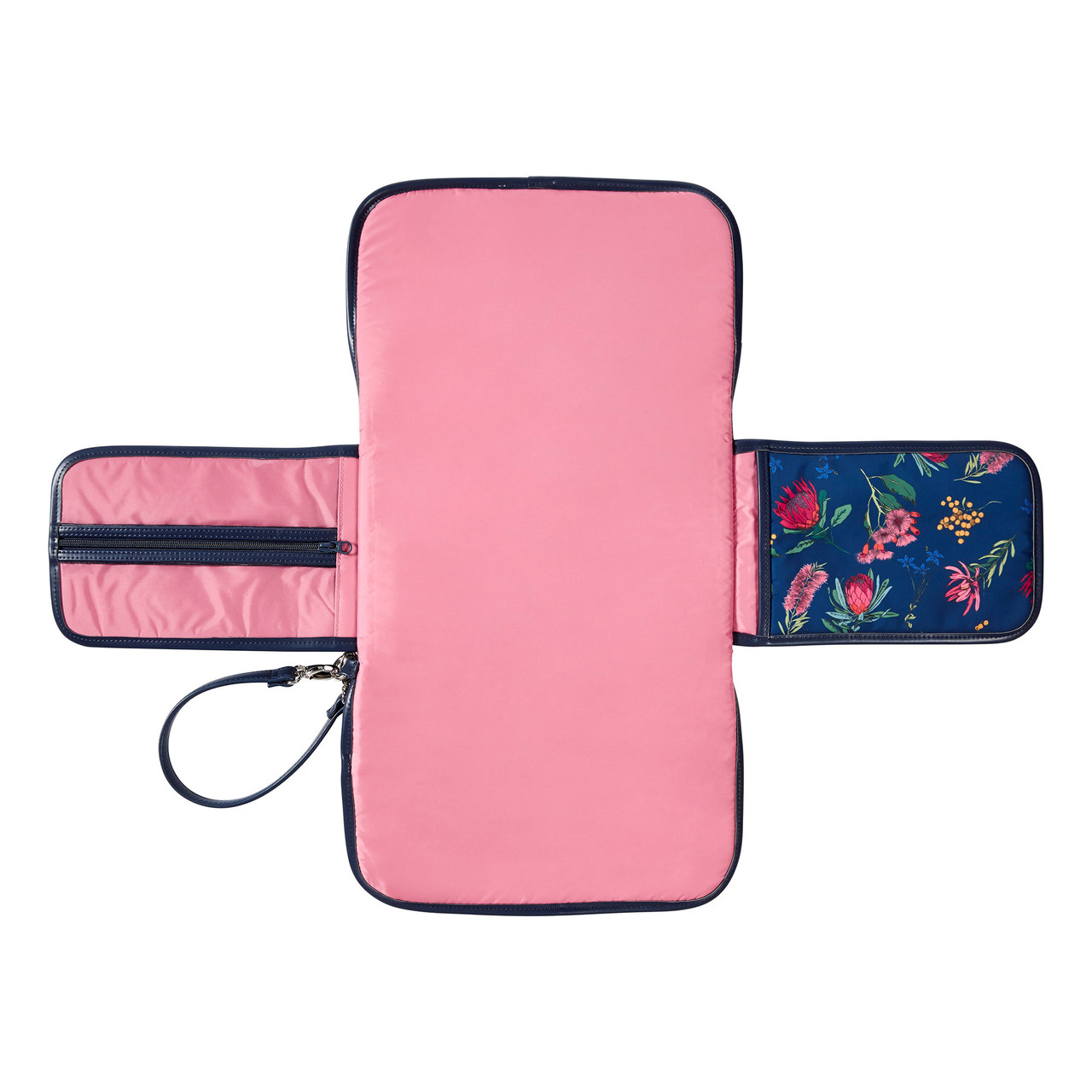 OiOi Baby Change Clutch Botanical Navy . Shop Changing Pads Online