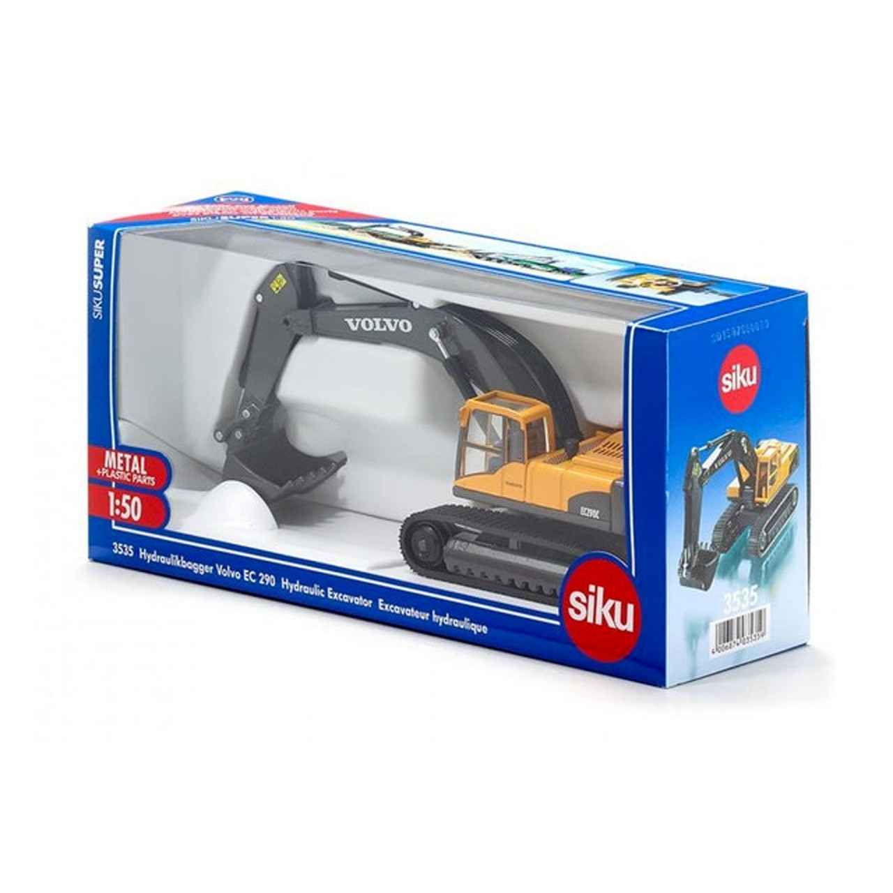 SIKU Volvo EC290 Hydraulic Excavator 1:50 | Peekaboo Baby