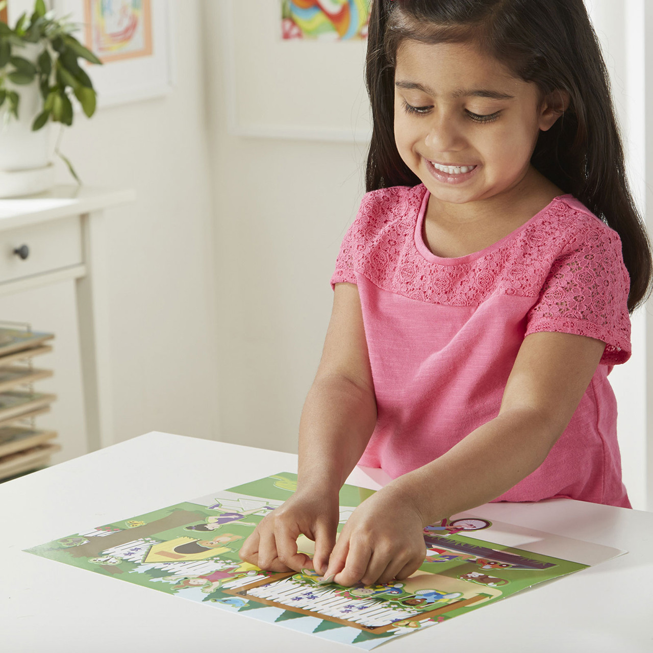 Melissa & Doug Reusable Sticker Book Play House. Buy Kids Arts