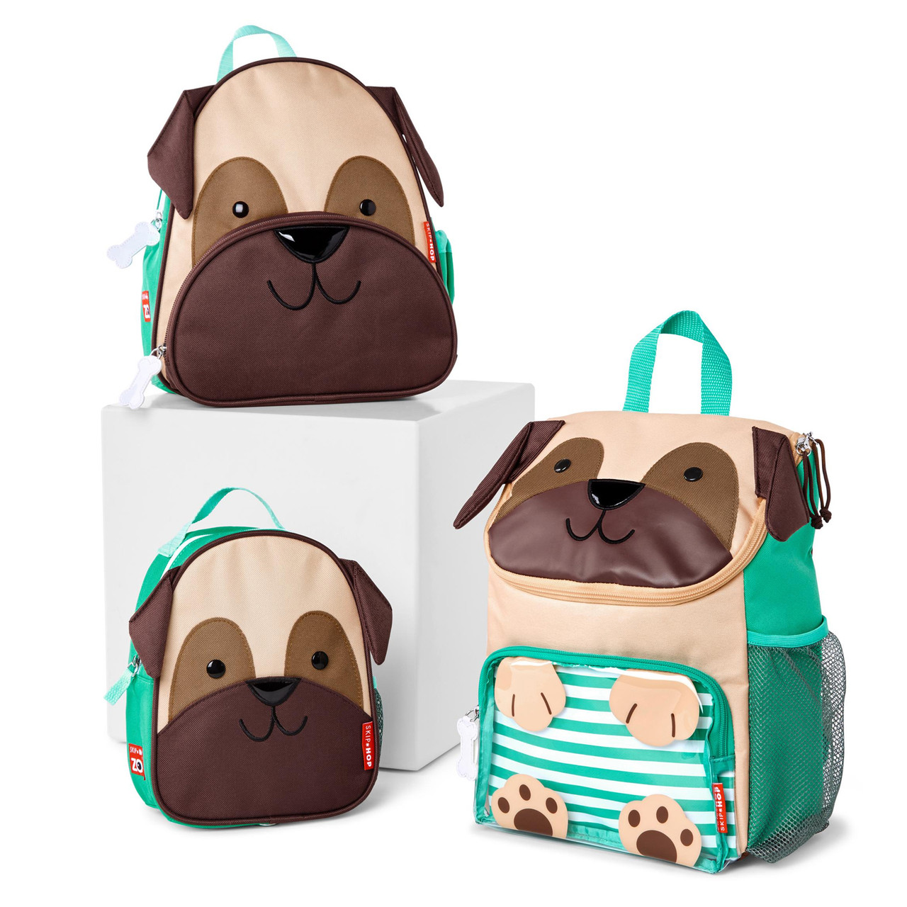 Skip Hop Zoo Big Kid Backpack Pug Shop Kinder & School Bags Online