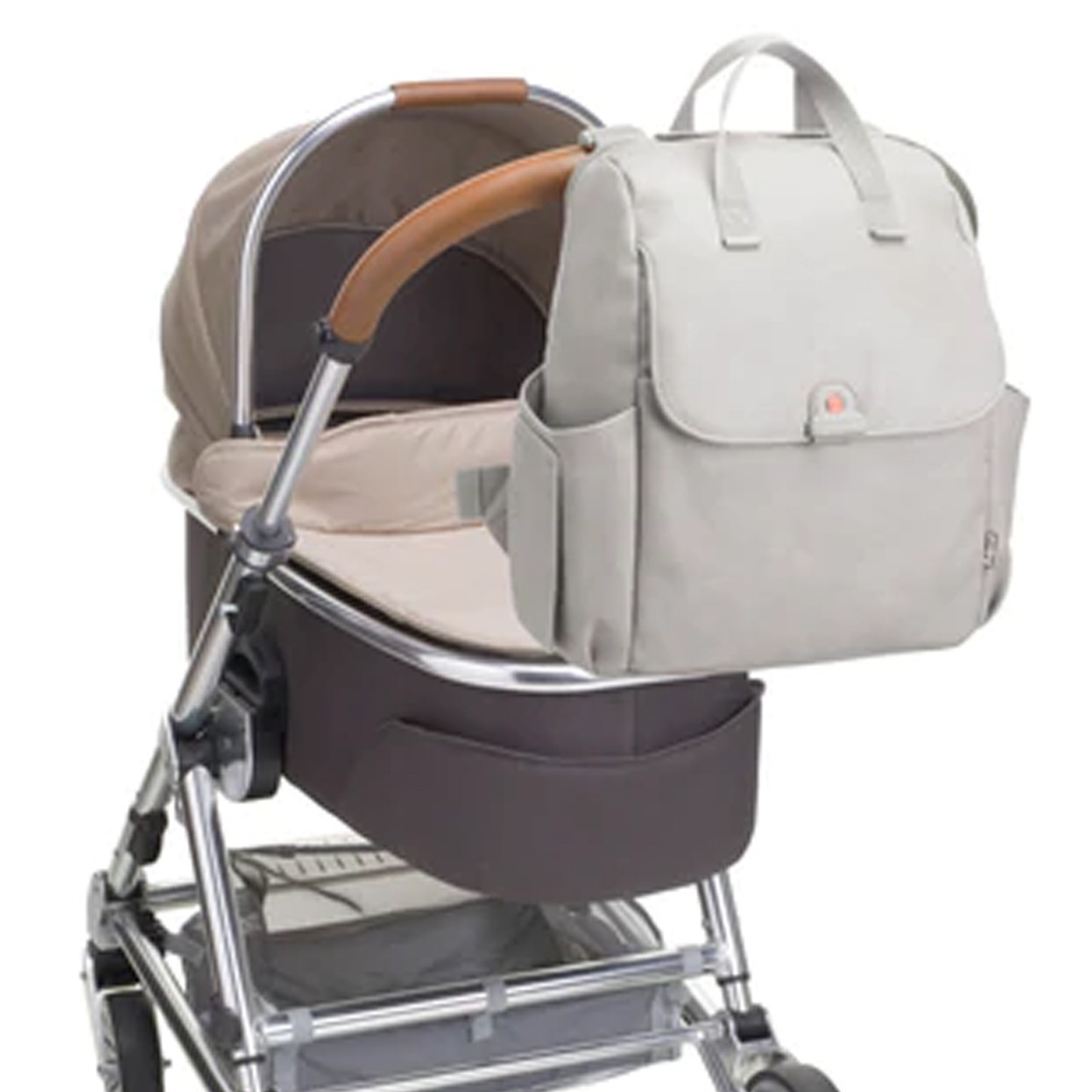 babymeltm robyn faux leather convertible backpack diaper bag Babymel Eco BABYMEL Robyn Changing Bag Wear