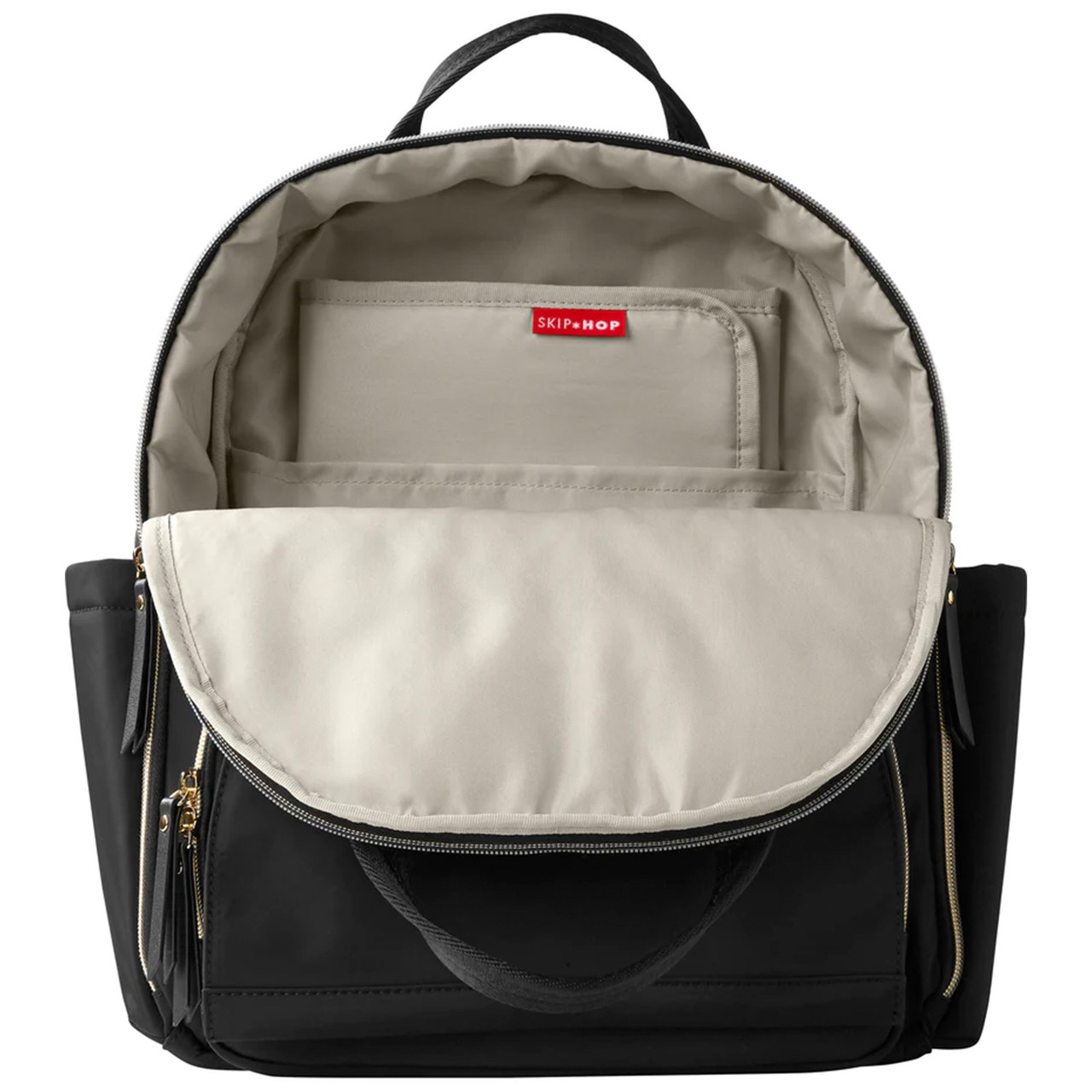 Skip Hop Go Envi Lux Nappy Backpack Black