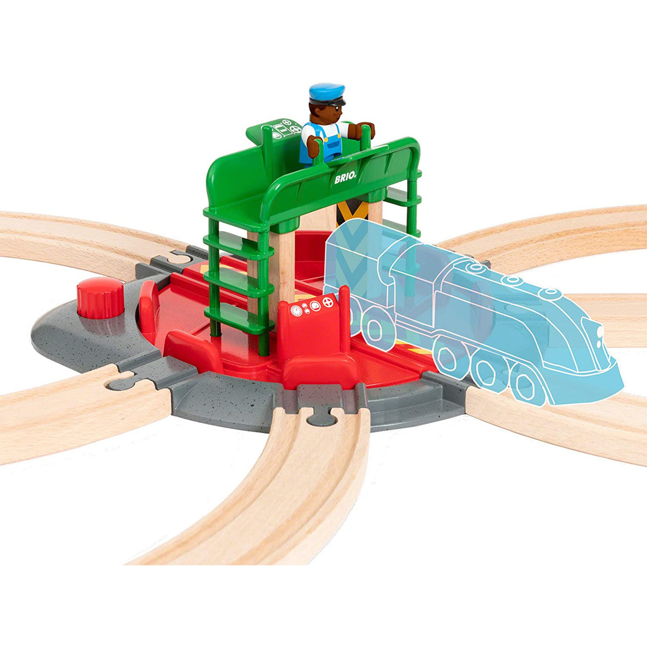 BRIO Turntable & Figure Train Set 2 pieces. Shop Wooden