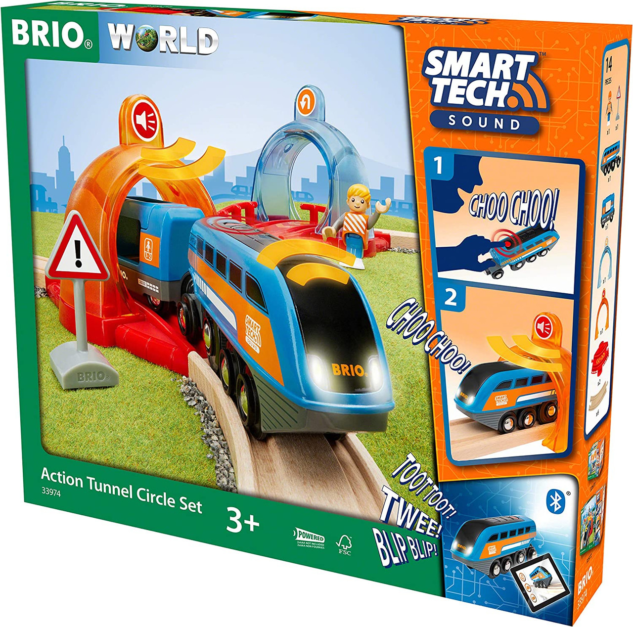 brio smart tech train