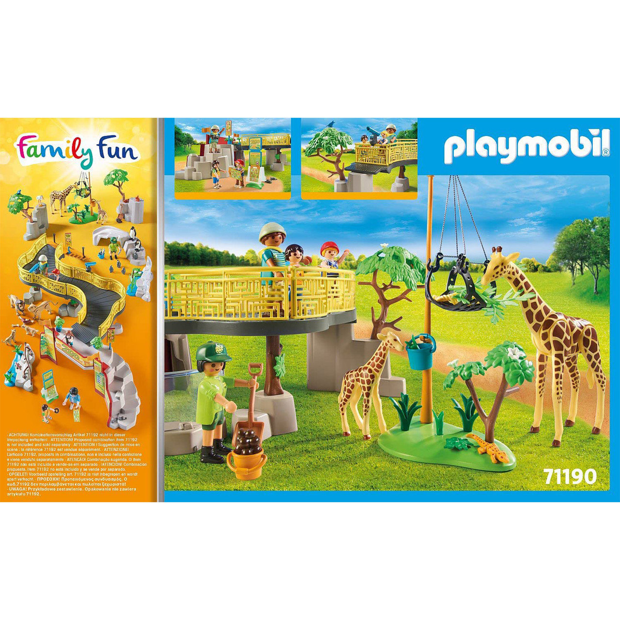 Playmobil Adventure Zoo Playset (71190) Shop Kids Toys Online