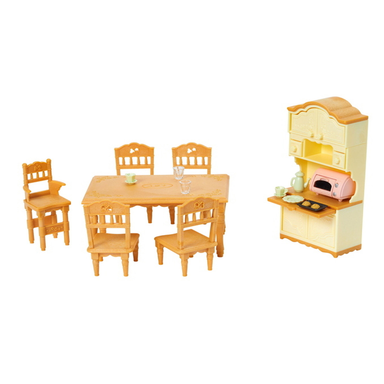 Sylvanian Families Dining Room Set. Shop Miniture Doll House Furniture