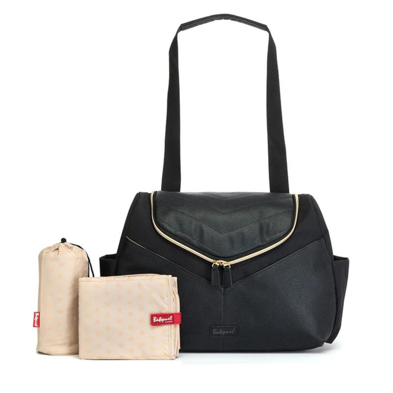 Babymel Black Pippa Nappy Bag Backpack Shop Diaper Bags Online