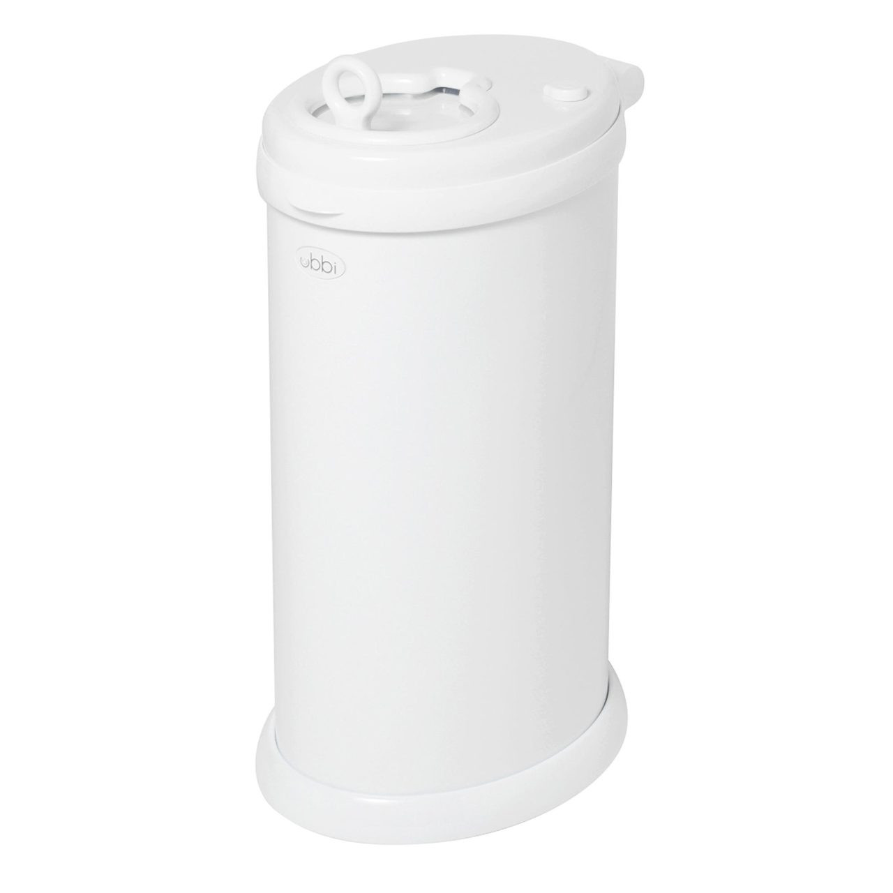 White Ubbi Diaper Pail Shop nappy bins online at Peekaboo Baby