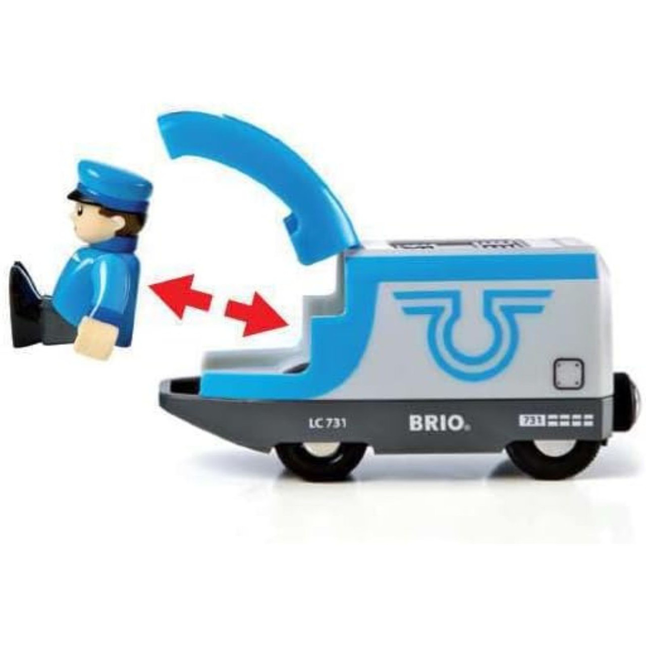 brio battery operated train