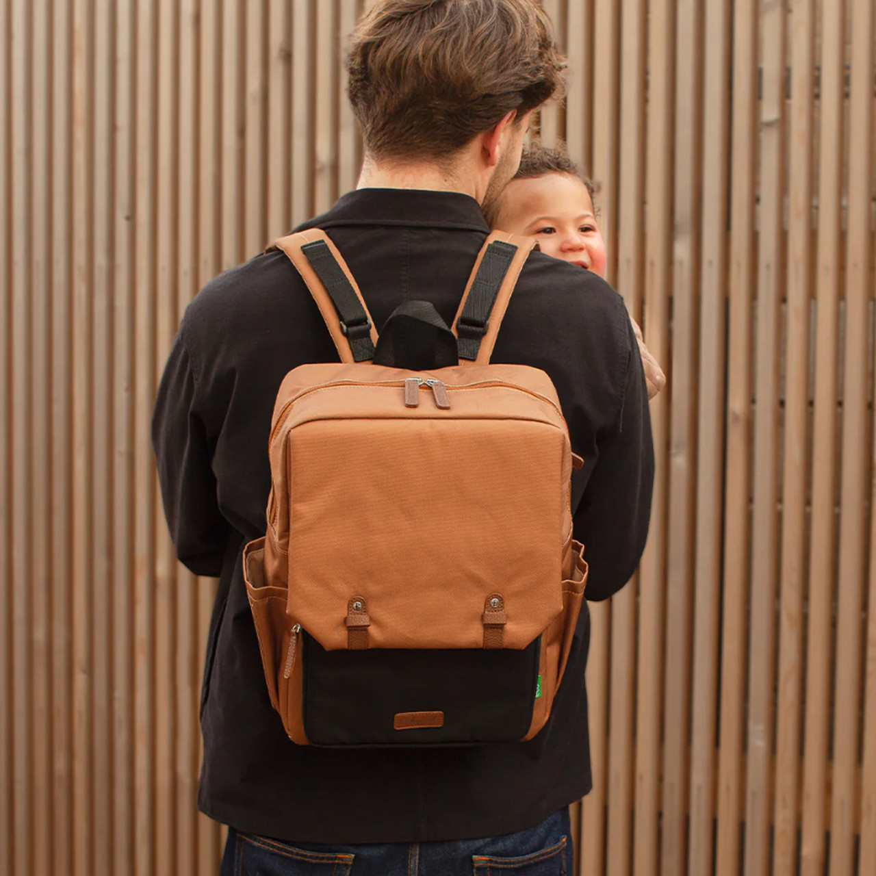 Babymel George Eco Baby Nappy Backpack Maple Brown Buy Baby