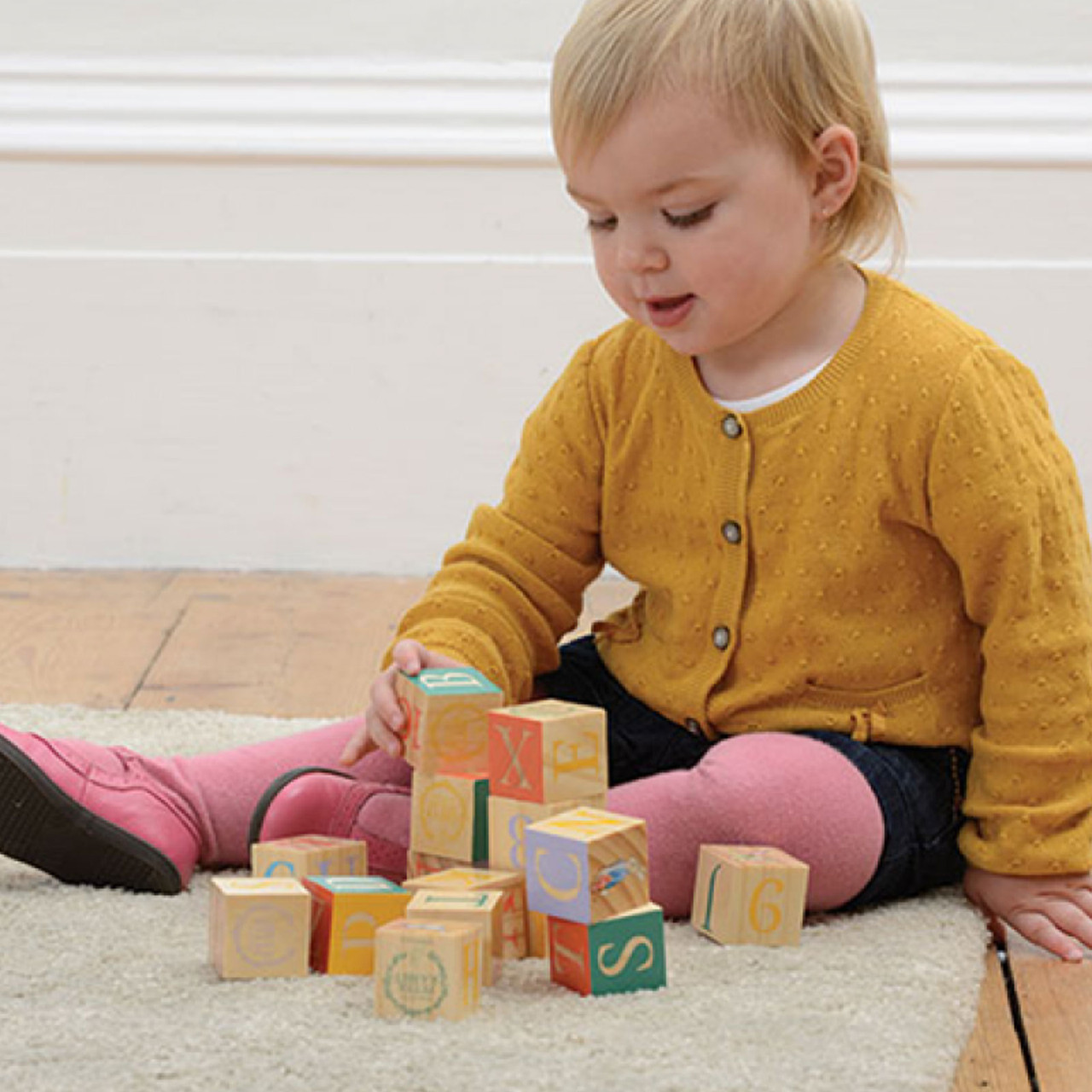 Peter Rabbit Wooden Building Blocks - Early Zambia - View #4